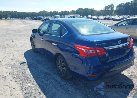 2019 Nissan Sentra S из США, поврежденный, VIN 3N1AB7AP2KY268191